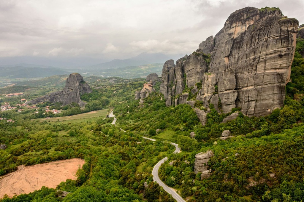 First Climb at Meteora